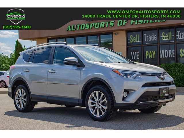 Silver Sky Metallic 2018 Toyota RAV4 SUV / Crossover All-Wheel Drive Automatic