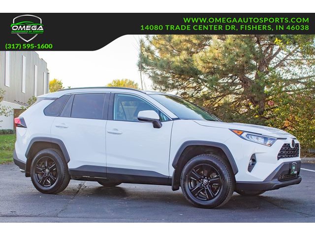 Super White 2021 Toyota RAV4 SUV / Crossover All-Wheel Drive Automatic