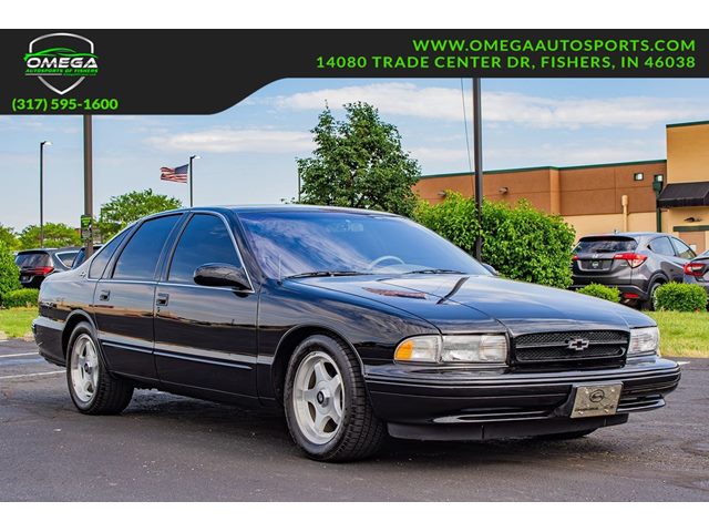 Black 1996 Chevrolet Caprice Sedan RWD Sedan Rear-Wheel Drive Automatic