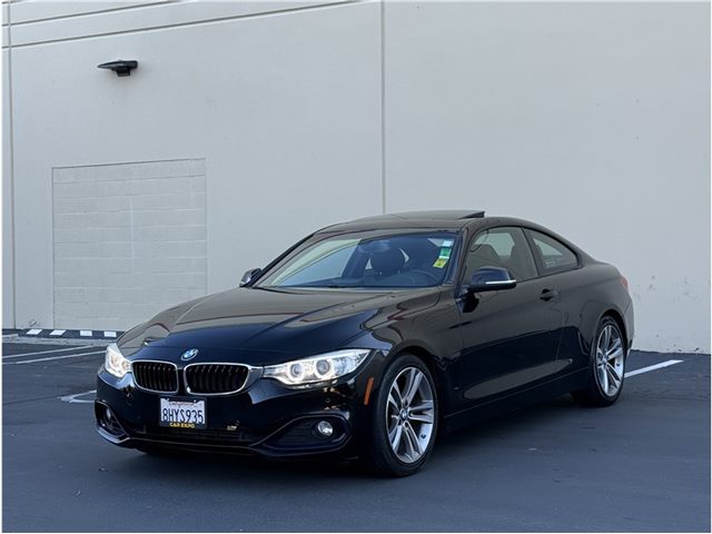 Jet Black 2015 BMW 4 Series 428i Coupe RWD Coupe Rear-Wheel Drive Automatic