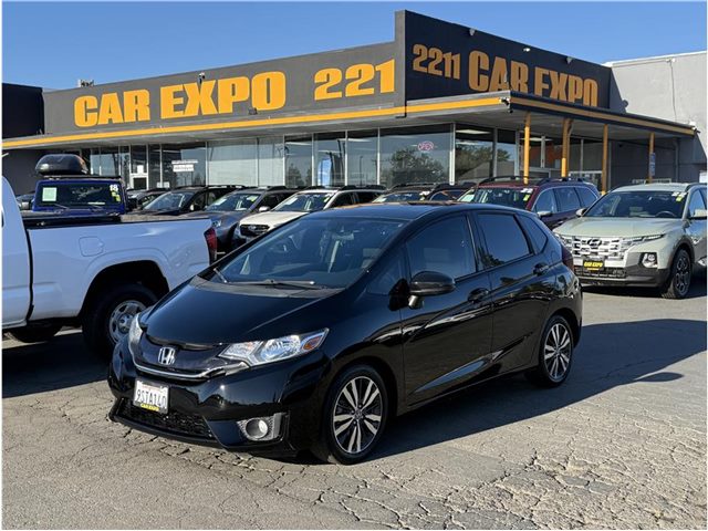 Crystal Black Pearl 2015 Honda Fit EX Hatchback Front-Wheel Drive Automatic
