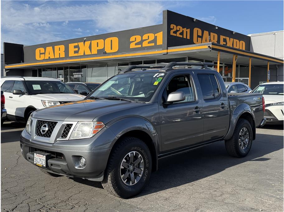Gray (Gun Metallic) 2017 Nissan Frontier Pickup Truck Four-Wheel Drive Automatic