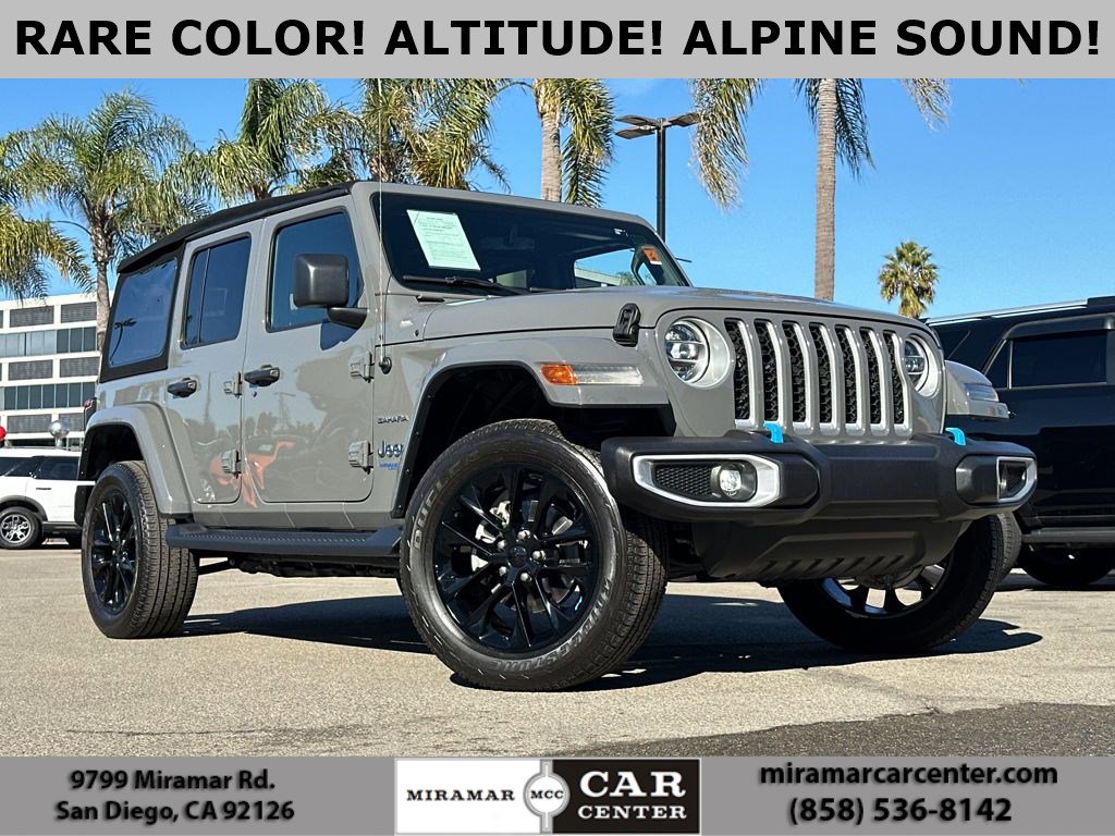 Sold 2022 Jeep Wrangler 4xe Unlimited Sahara in San Diego