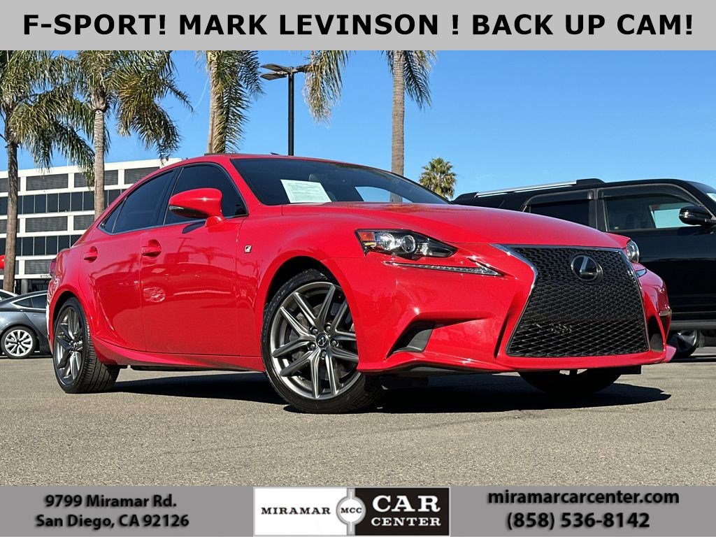 Sold 2016 Lexus IS 350 F-SPORT! MARK LEVINSON SOUND! in San Diego