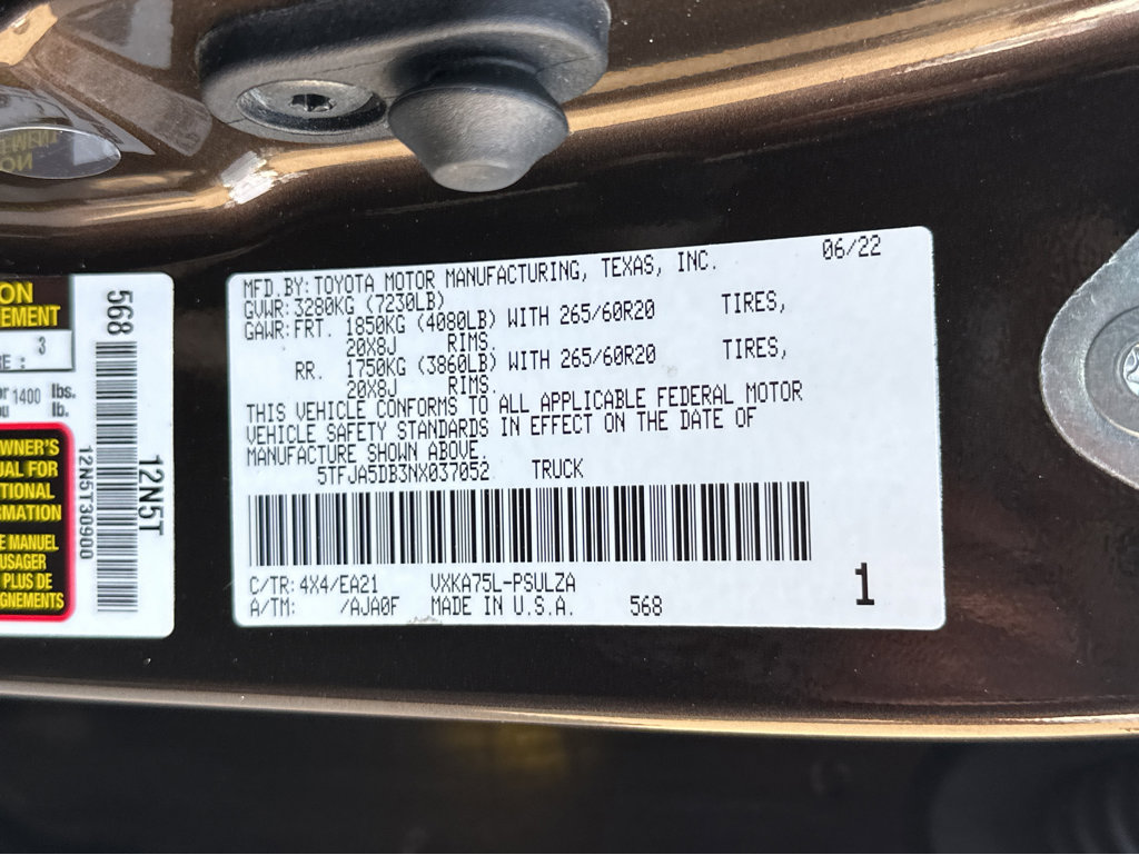 2022 Toyota Tundra Limited - Photo 47