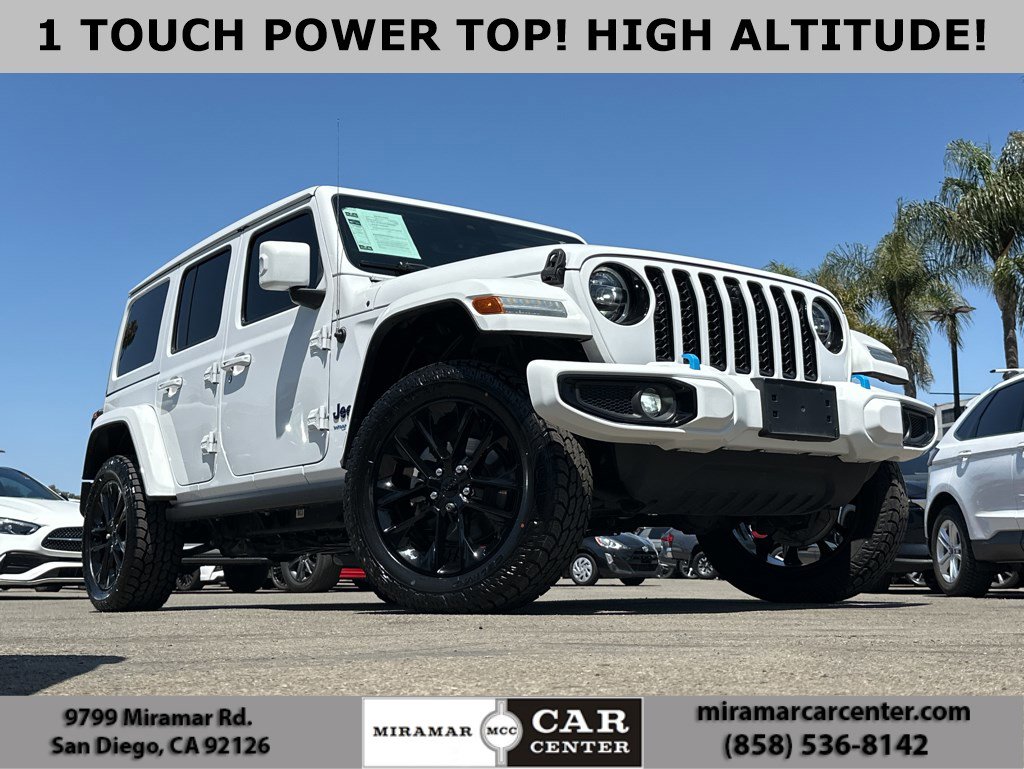 Sold 2022 Jeep Wrangler 4xe Unlimited Sahara High Altitude in San