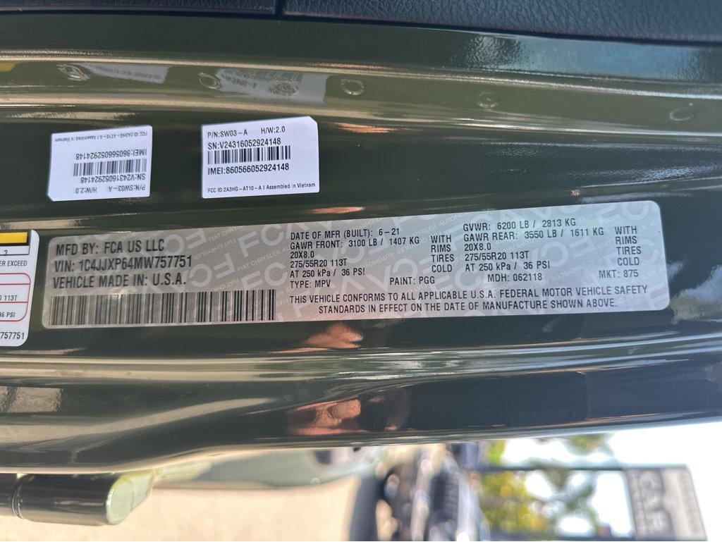 2021 Jeep Wrangler Unlimited Sahara 4XE - Photo 50