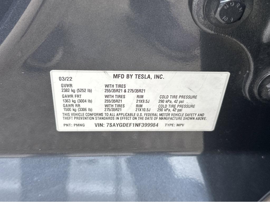 Sold 2022 Tesla Model Y Performance in San Diego