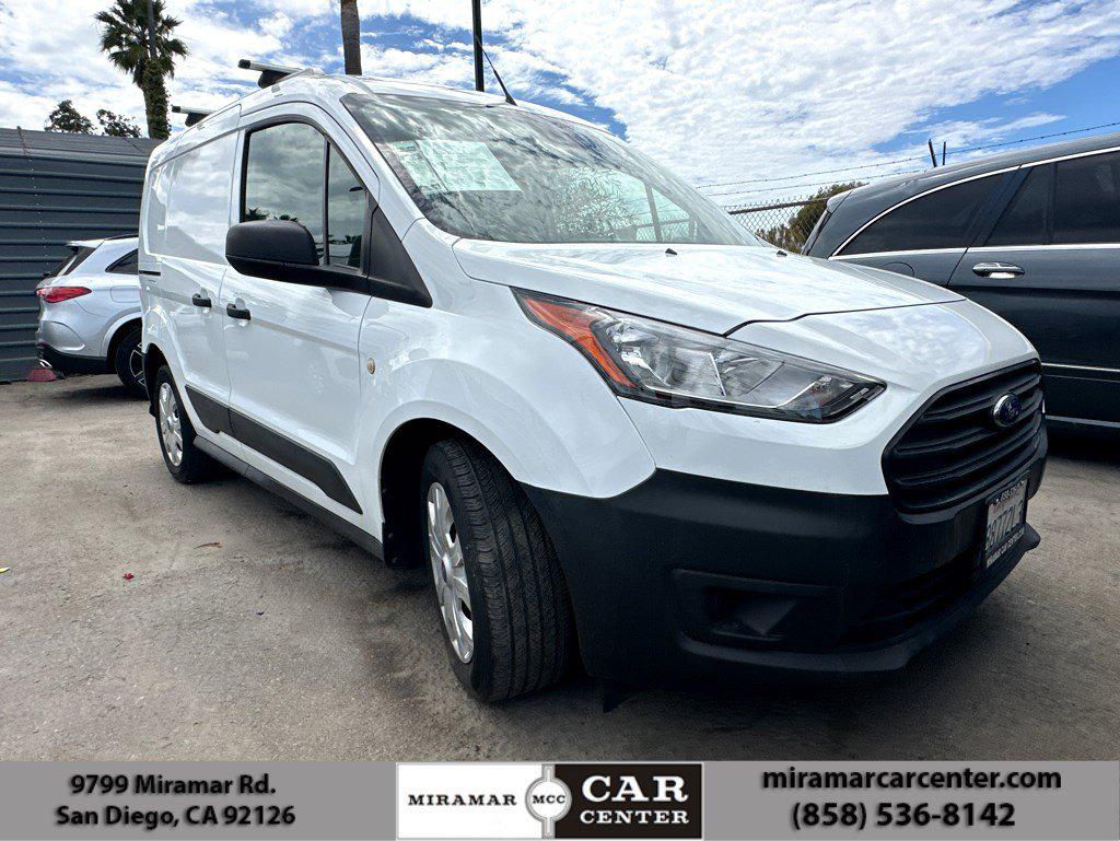 Frozen White 2022 Ford Transit Connect Van Front-Wheel Drive Automatic