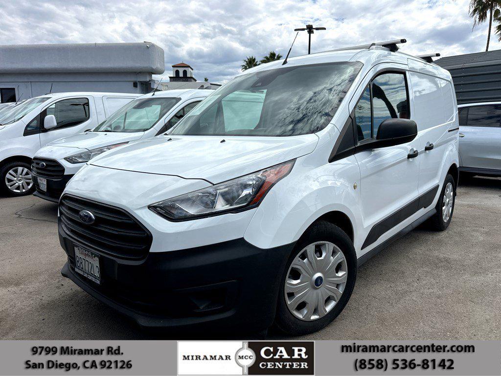 Frozen White 2022 Ford Transit Connect Van Front-Wheel Drive Automatic