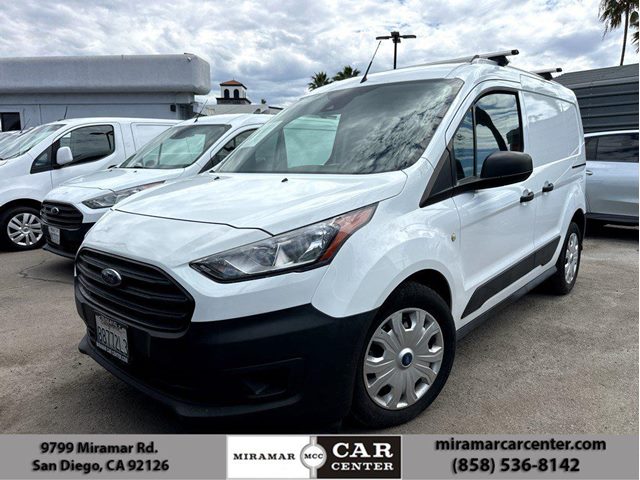 Frozen White 2022 Ford Transit Connect Van Front-Wheel Drive Automatic
