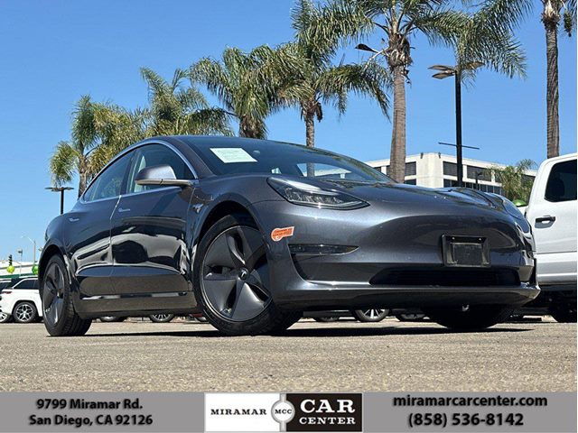 Midnight Silver Metallic 2020 Tesla Model 3 Long Range AWD Sedan All-Wheel Drive Automatic
