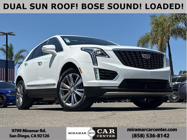 White 2024 Cadillac XT5 Premium Luxury FWD SUV / Crossover Front-Wheel Drive Automatic