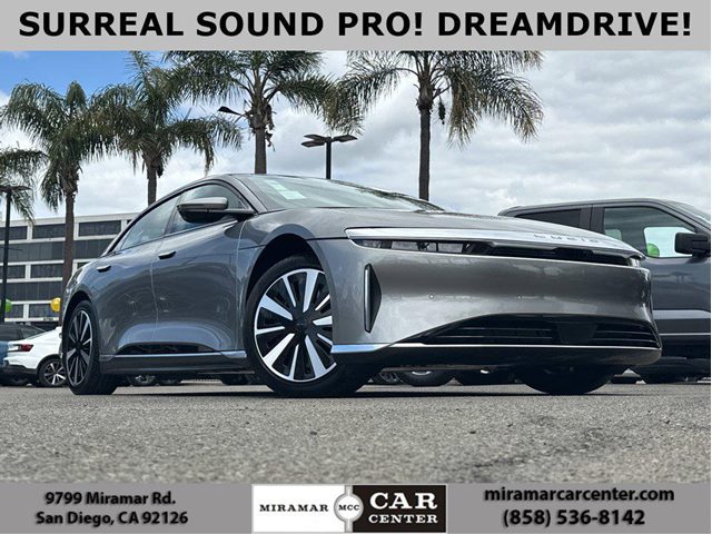 Cosmos Silver Metallic 2024 Lucid Air Touring AWD Sedan All-Wheel Drive Automatic