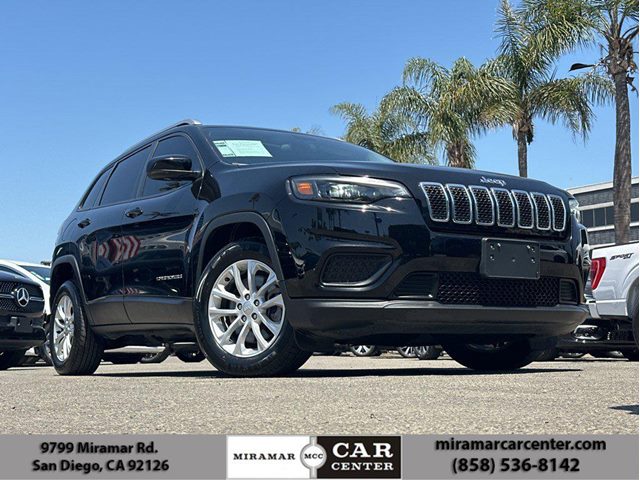 Diamond Black Crystal Pearlcoat 2020 Jeep Cherokee Latitude FWD SUV / Crossover Front-Wheel Drive Automatic