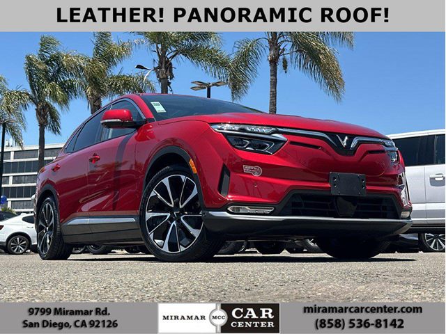Crimson Red Metallic 2023 VinFast VF8 Plus City Edition AWD SUV / Crossover All-Wheel Drive Automatic