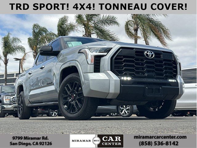 Celestial Silver Metallic 2024 Toyota Tundra Pickup Truck Four-Wheel Drive Automatic