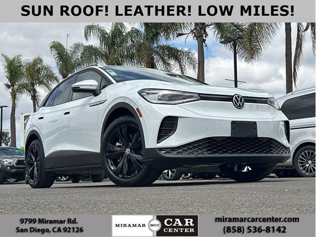 Glacier White Metallic 2021 Volkswagen ID.4 SUV / Crossover Rear-Wheel Drive Automatic