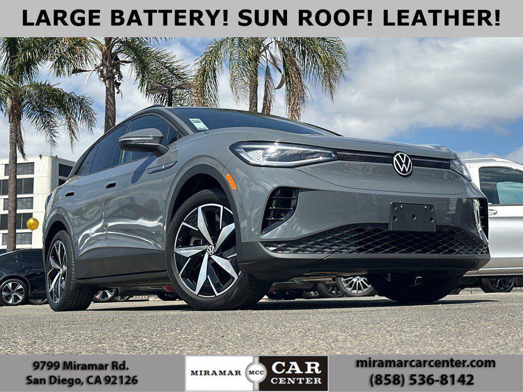 Pure Gray 2023 Volkswagen ID.4 SUV / Crossover Rear-Wheel Drive Automatic