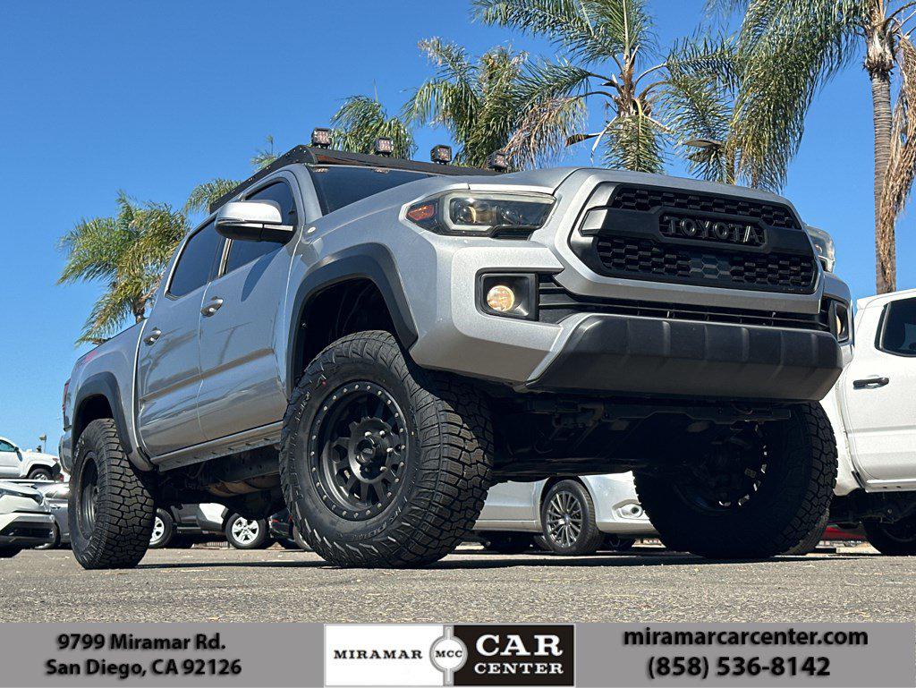 Silver Sky Metallic 2019 Toyota Tacoma Pickup Truck Four-Wheel Drive Automatic