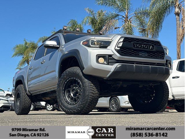 Silver Sky Metallic 2019 Toyota Tacoma Pickup Truck Four-Wheel Drive Automatic