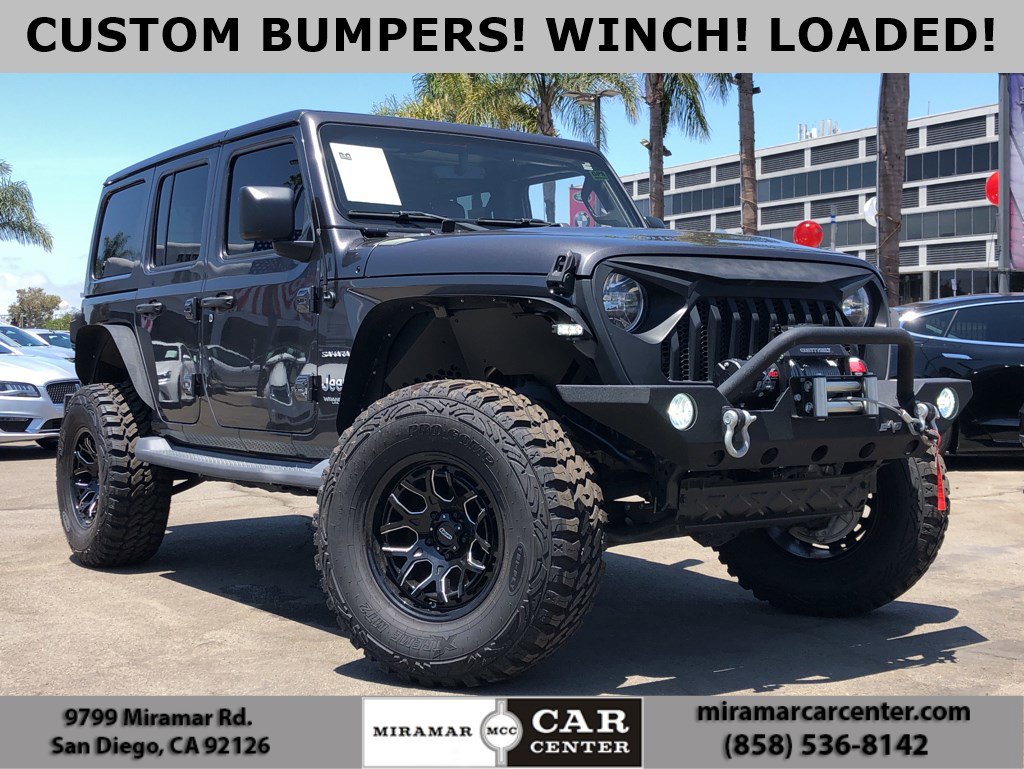Sold 2019 Jeep Wrangler Unlimited Sahara in San Diego, image size:1024x769