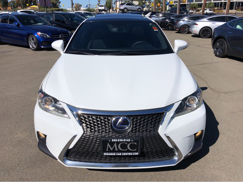 Sold 2016 Lexus CT 200h F-SPORT 5dr Hybrid in San Diego