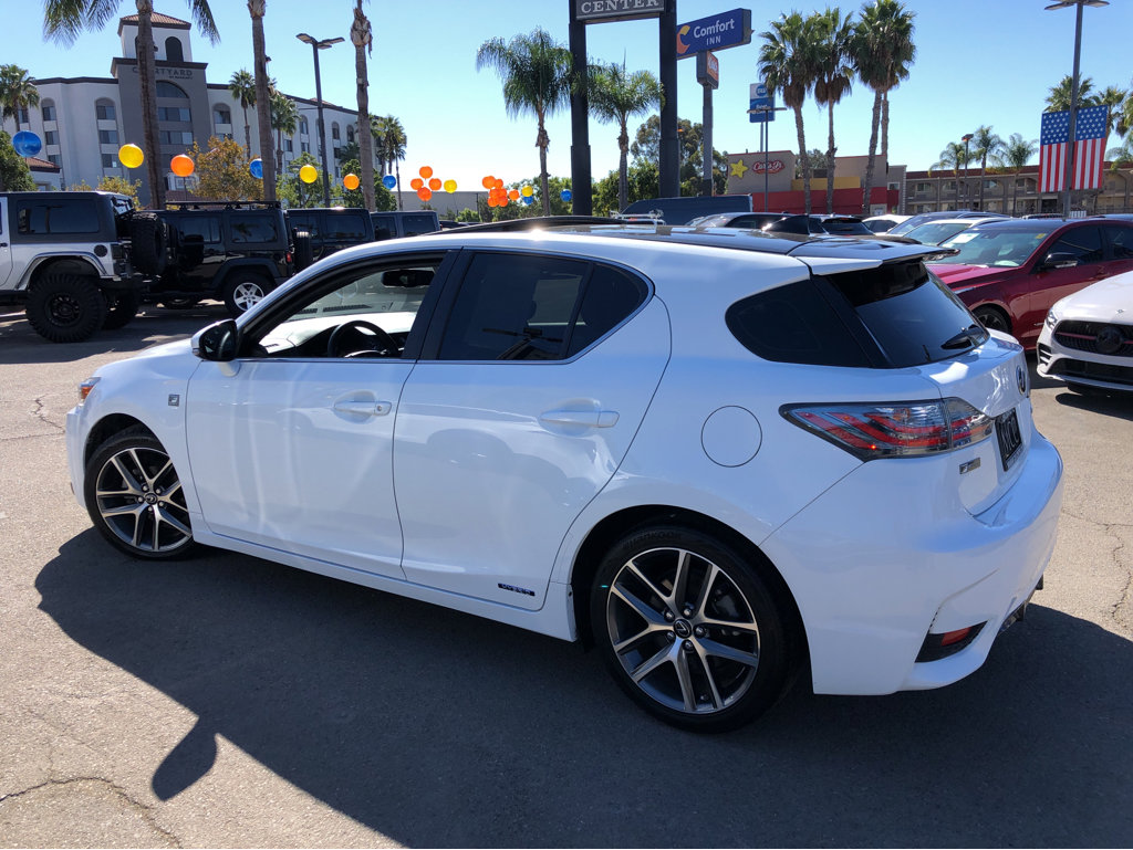 Sold 2016 Lexus CT 200h F-SPORT 5dr Hybrid in San Diego
