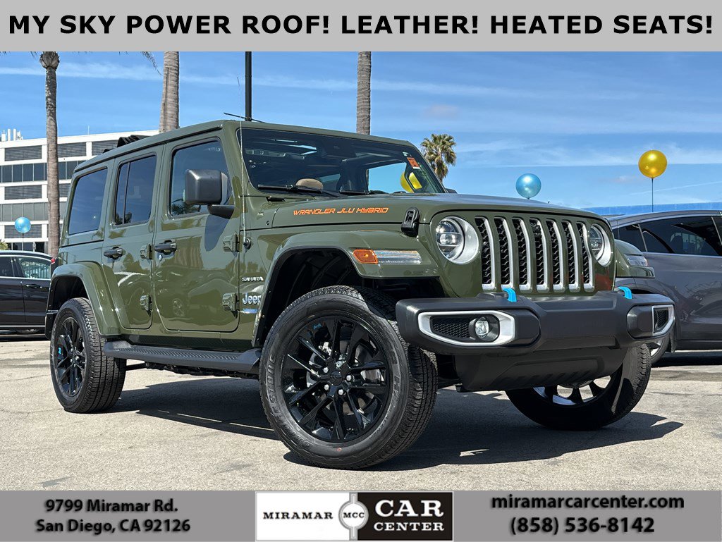 Sold 2022 Jeep Wrangler 4xe Unlimited Sahara in San Diego