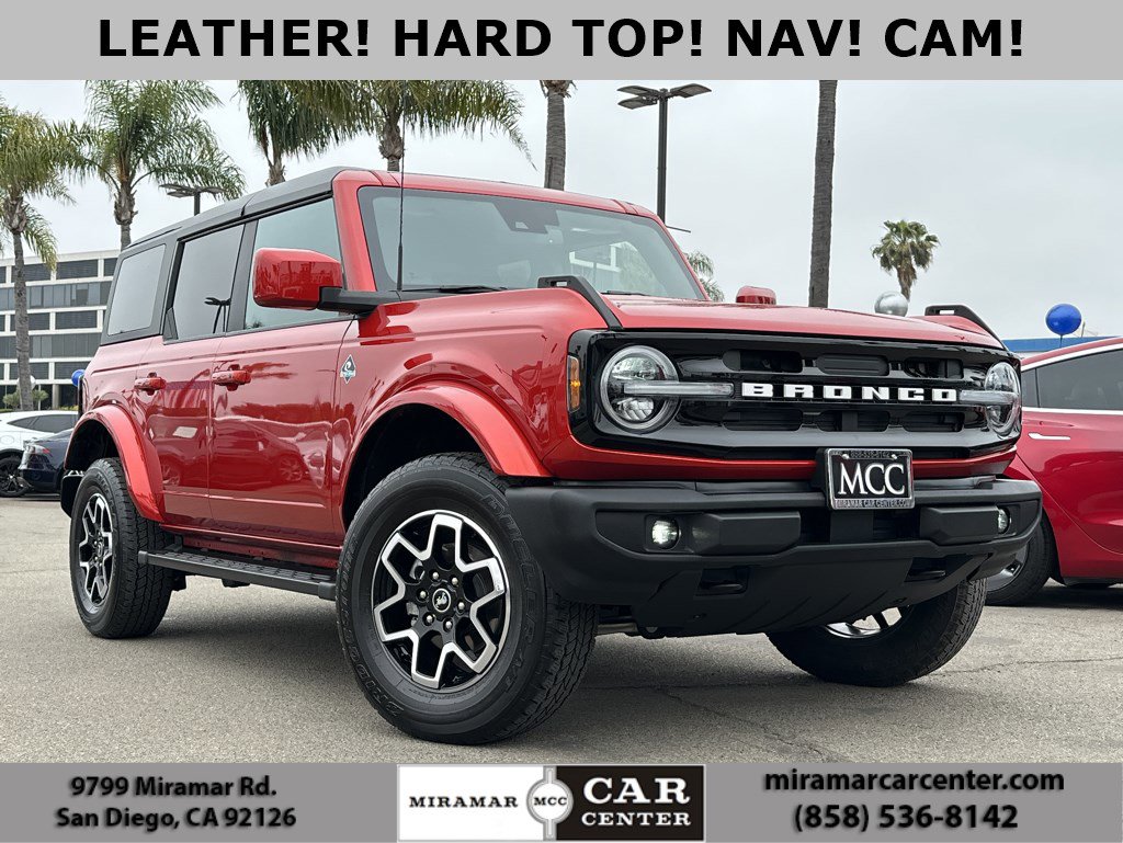 2022 Ford Bronco Outer Banks w/LEATHER! HARDTOP!