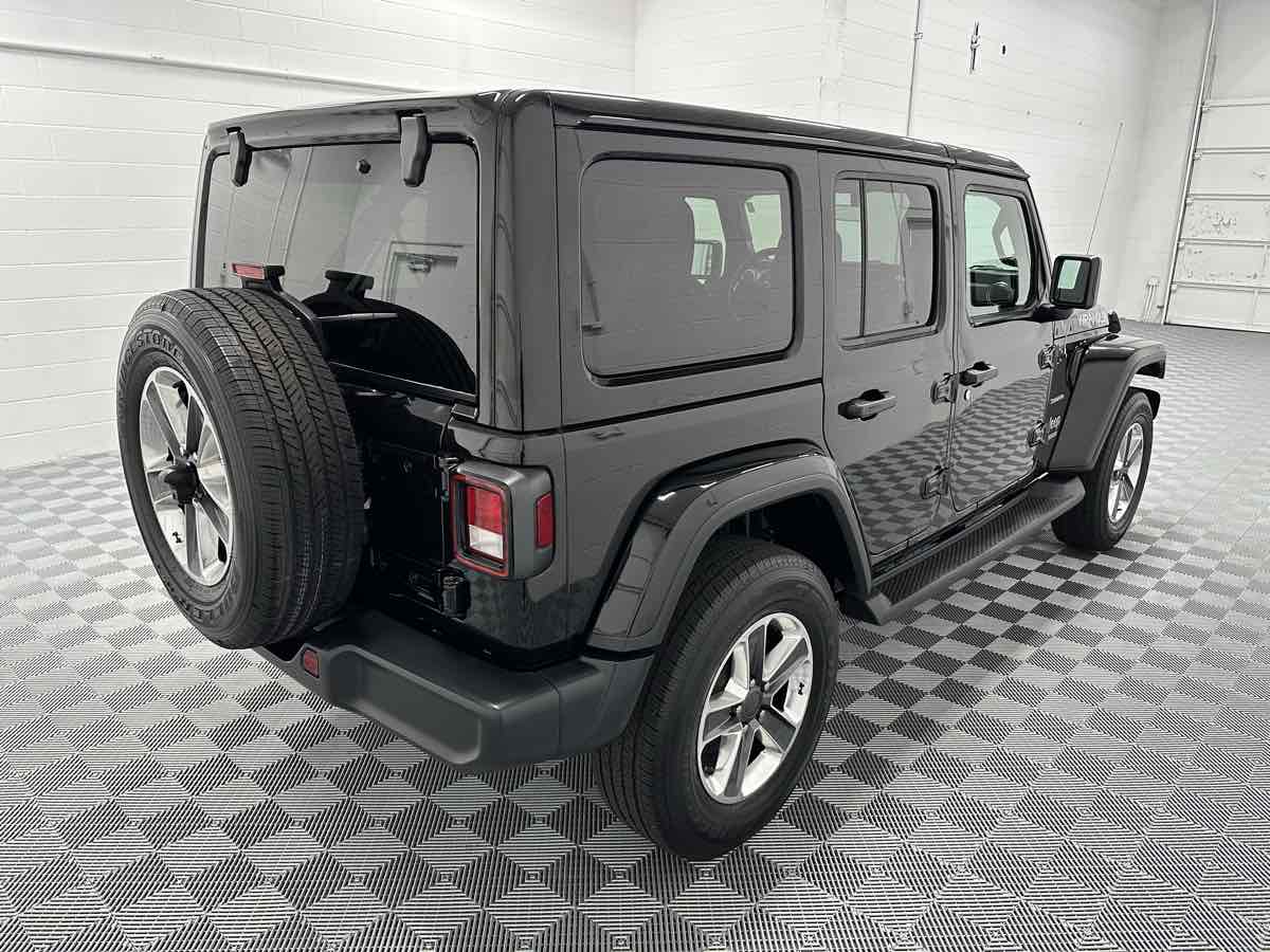 Sold 2021 Jeep Wrangler Unlimited Sahara in Grand Rapids
