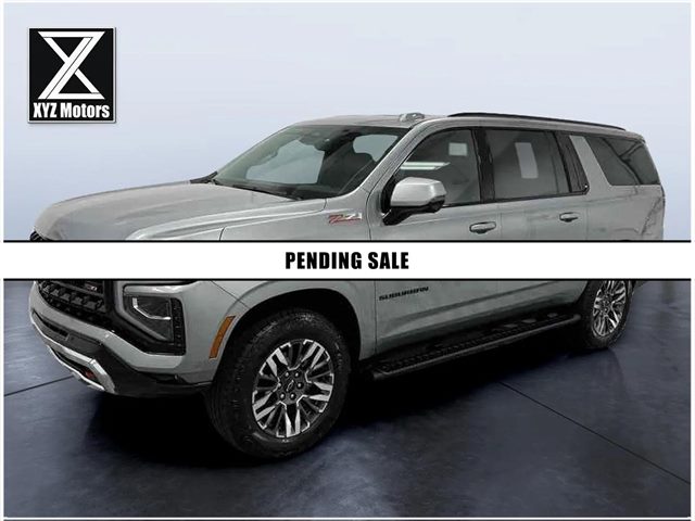 Silver 2025 Chevrolet Suburban Z71 4WD SUV / Crossover Four-Wheel Drive Automatic