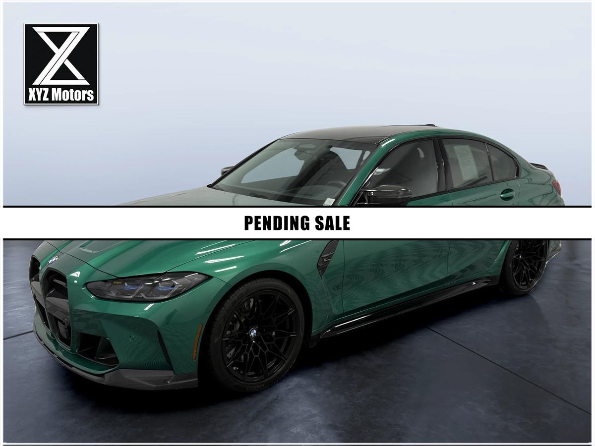 2021 BMW M3 Competition RWD