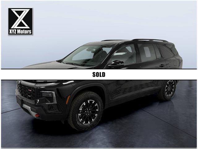 Black 2025 Chevrolet Traverse Z71 AWD SUV / Crossover Four-Wheel Drive Automatic