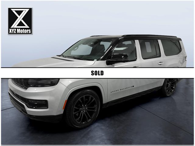 Silver 2024 Jeep Grand Wagoneer L Obsidian 4WD SUV / Crossover Four-Wheel Drive Automatic