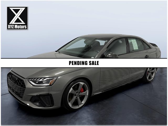 Gray 2023 Audi A4 quattro Premium Plus S Line 45 TFSI AWD Sedan All-Wheel Drive Automatic