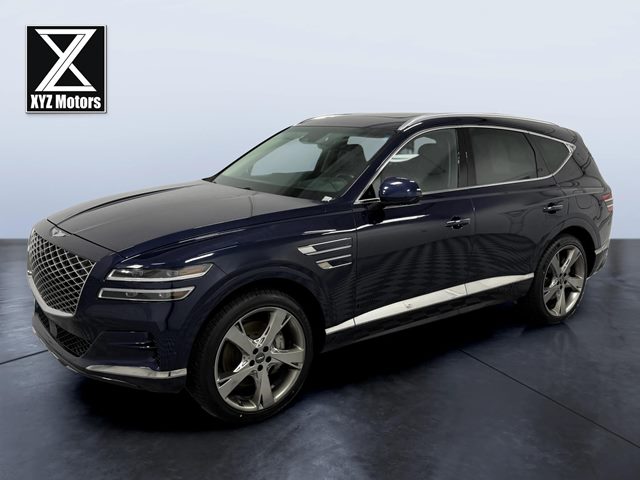 Blue 2021 Genesis GV80 3.5T Prestige AWD SUV / Crossover Automatic