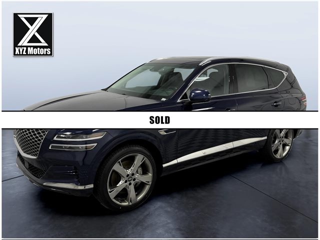 Blue 2021 Genesis GV80 3.5T Prestige AWD SUV / Crossover Automatic