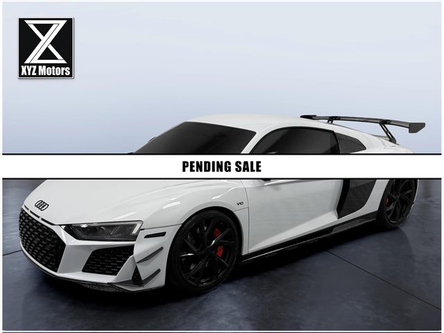 White 2021 Audi R8 V10 Coupe RWD Coupe Rear-Wheel Drive Automatic