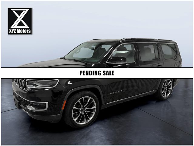Black 2022 Jeep Wagoneer SUV / Crossover Four-Wheel Drive Automatic