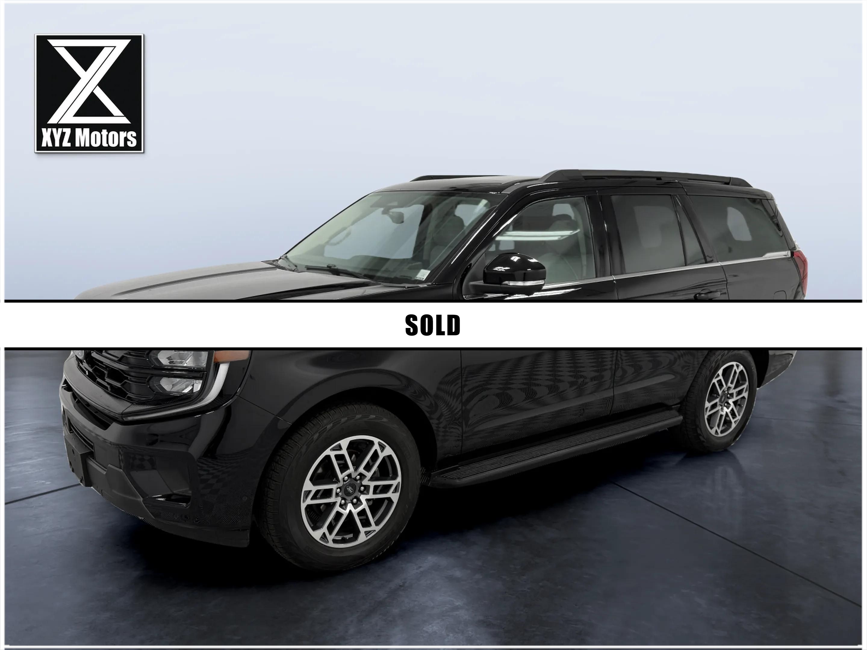 Black 2025 Ford Expedition SUV / Crossover Four-Wheel Drive Automatic
