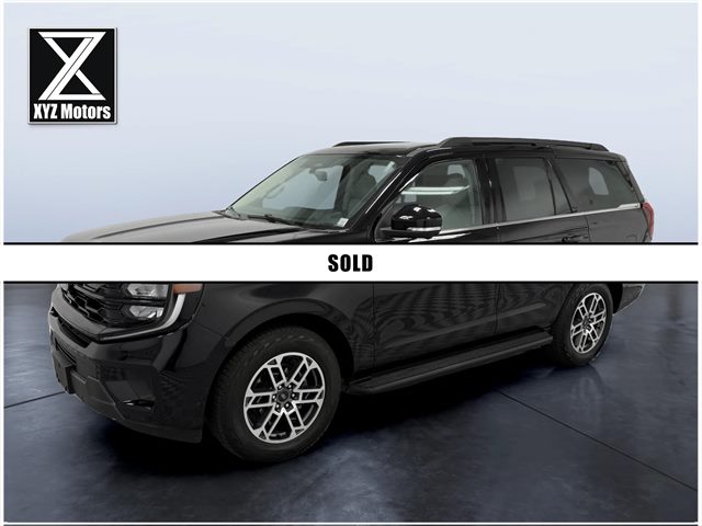 Black 2025 Ford Expedition SUV / Crossover Four-Wheel Drive Automatic