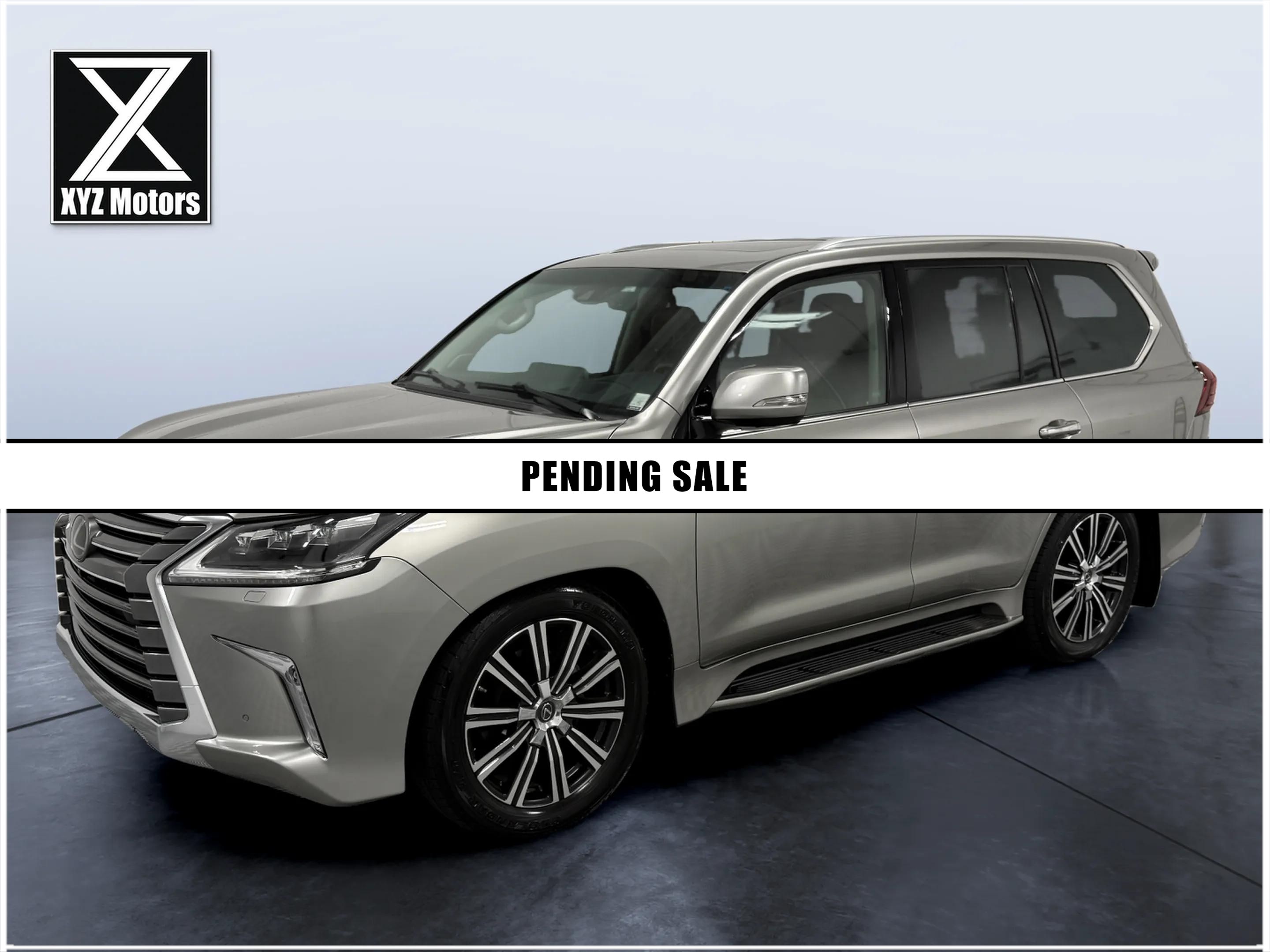 Silver 2019 Lexus LX SUV / Crossover All-Wheel Drive Automatic