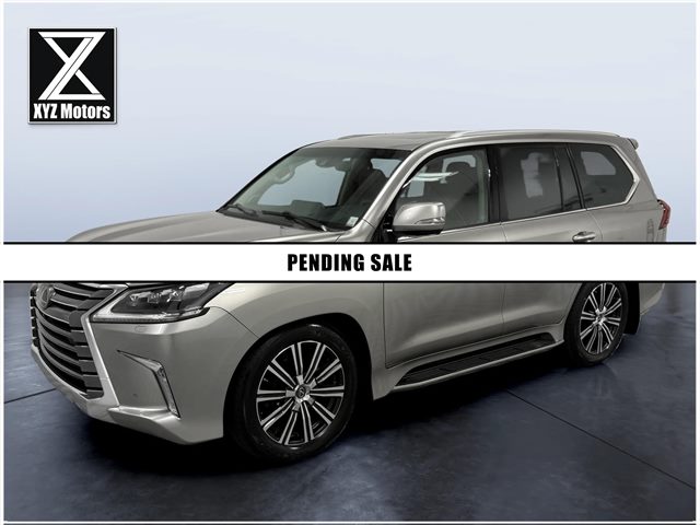 Silver 2019 Lexus LX SUV / Crossover All-Wheel Drive Automatic