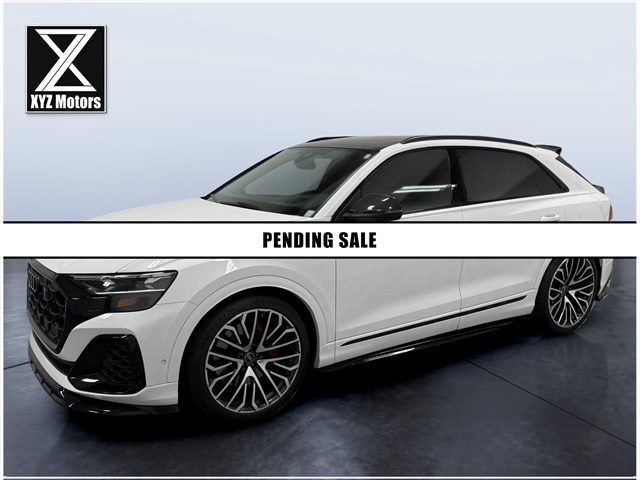 White 2024 Audi SQ8 SUV / Crossover All-Wheel Drive Automatic