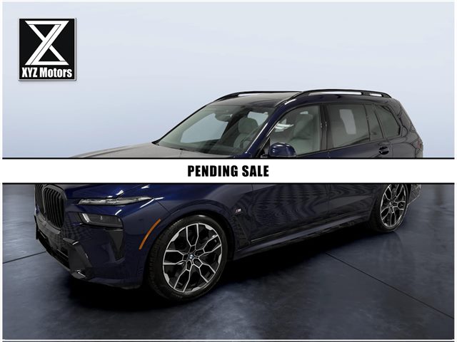 Blue 2024 BMW X7 xDrive40i AWD SUV / Crossover All-Wheel Drive Automatic