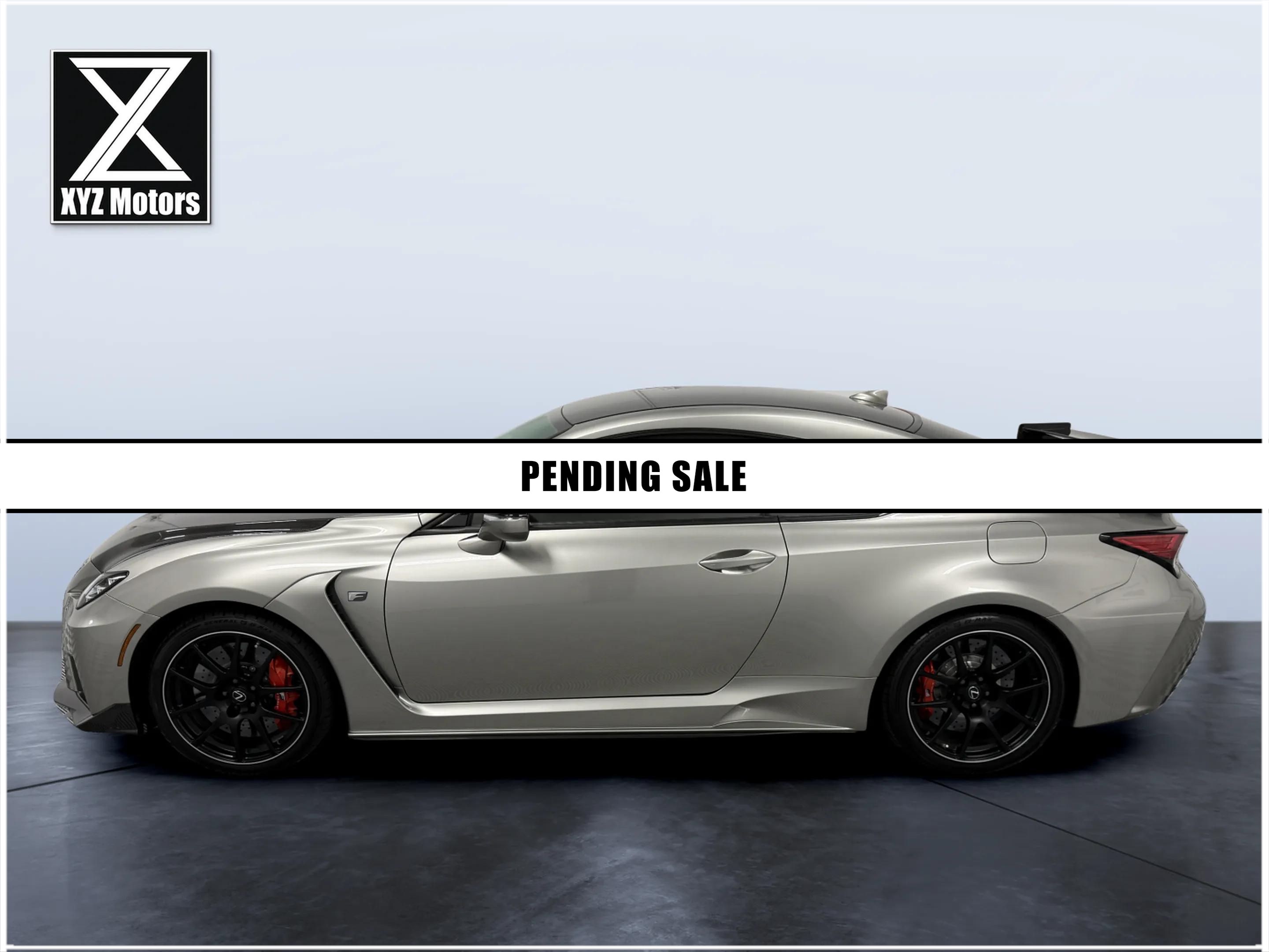 Sold 2020 Lexus RC F Track in Grand Rapids