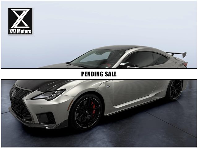 Gray 2020 Lexus RC F Coupe Rear-Wheel Drive Automatic