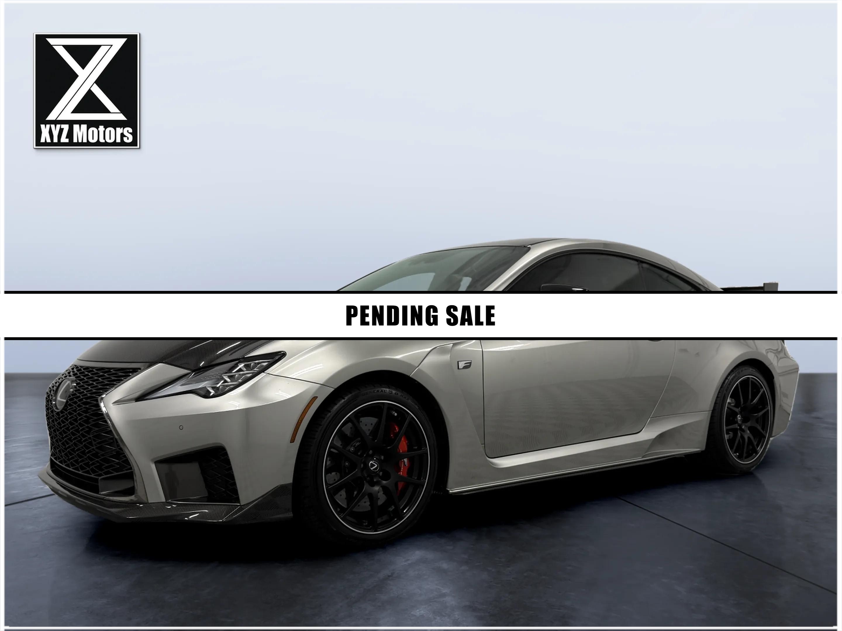 Sold 2020 Lexus RC F Track in Grand Rapids