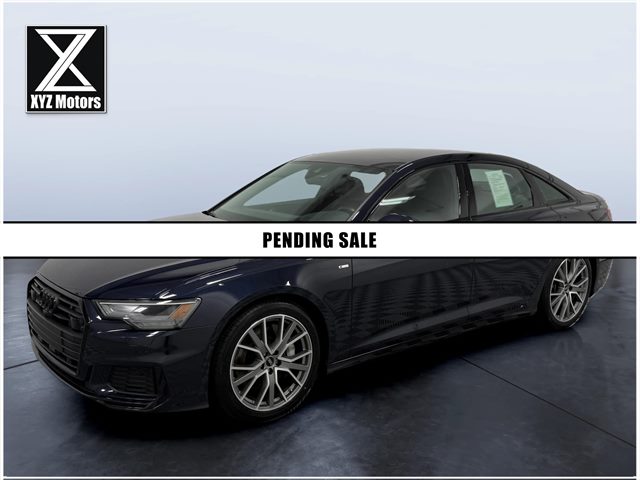 Blue 2023 Audi A6 Sedan All-Wheel Drive Automatic